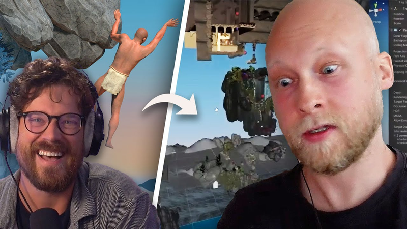 Cover of What A $1,000,000 Game Looks Like In Unity (PontyPants' "A Difficult Game About Climbing")