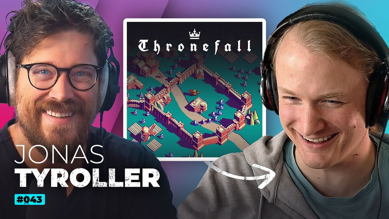 Cover of Jonas Tyroller: Making Games Alone Again, Project Overload, Profitable Game Ideas | Ep. #043