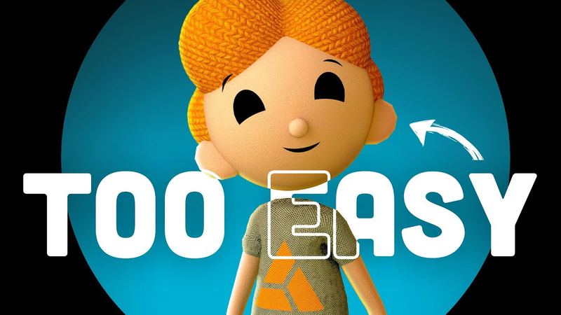 Cover of Is This The Easiest 3D Art Tool Ever? (Adobe Modeler Tutorial)
