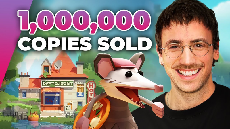 Cover of How He Sold 1,000,000 Copies Of His Games (Friedemann Allmenröder) — Full Time Game Dev Podcast 038