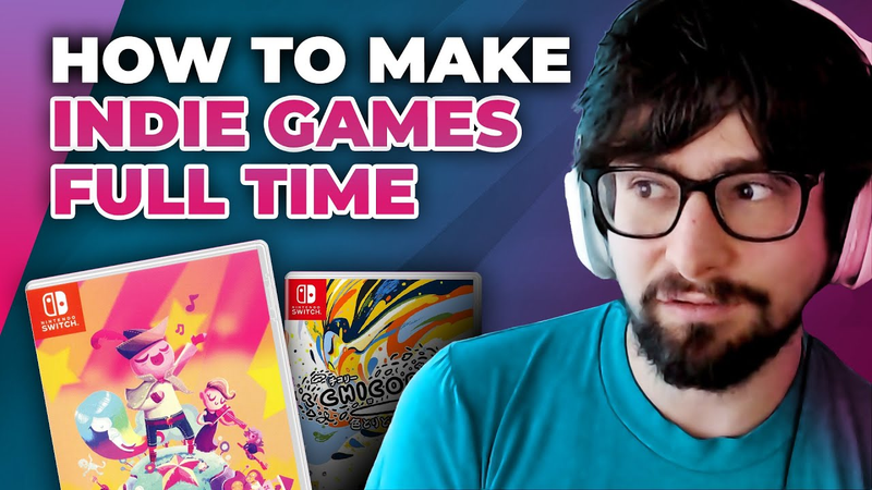 Cover of How To Make Indie Games Full Time (Greg Lobanov) — Full Time Game Dev Podcast Ep. 037