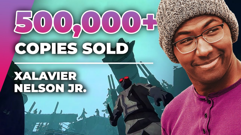 Cover of How He Sold 500,000+ Copies Of His Games (Xalavier Nelson Jr.) — Full Time Game Dev Podcast Ep. 033