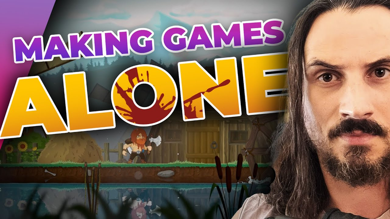 Cover of How To Make Games Completely Alone (w/ Lost Relic) — Full Time Game Dev Podcast Ep. 032