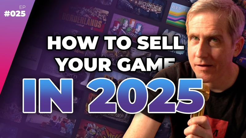 Cover of How To Make Money From Your Game In 2025 w/ Chris Zukowski — Full Time Game Dev Podcast Ep. 025