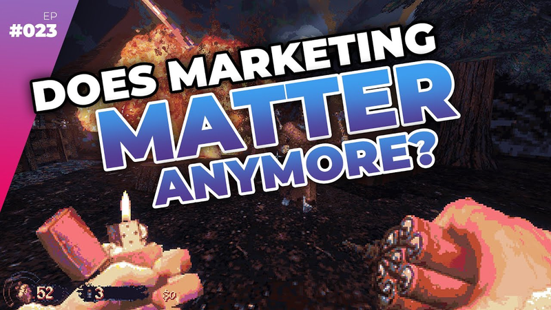 Cover of Does Game Marketing Even Matter In 2025? — Full Time Game Dev Podcast Ep. 023