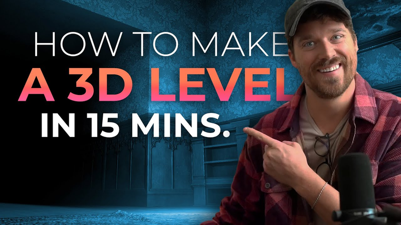 Cover of How To Make A 3D Level In 15 Minutes