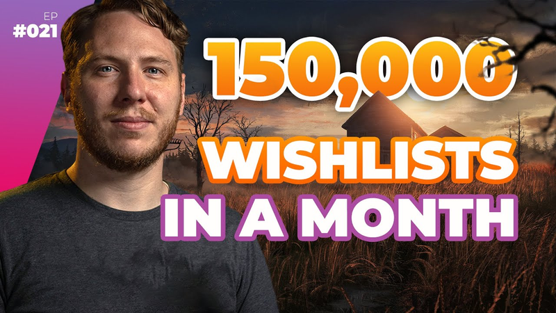 Cover of How This Game Dev Got 150,000 Wishlists In A Month — Full Time Game Dev Podcast Ep. 021