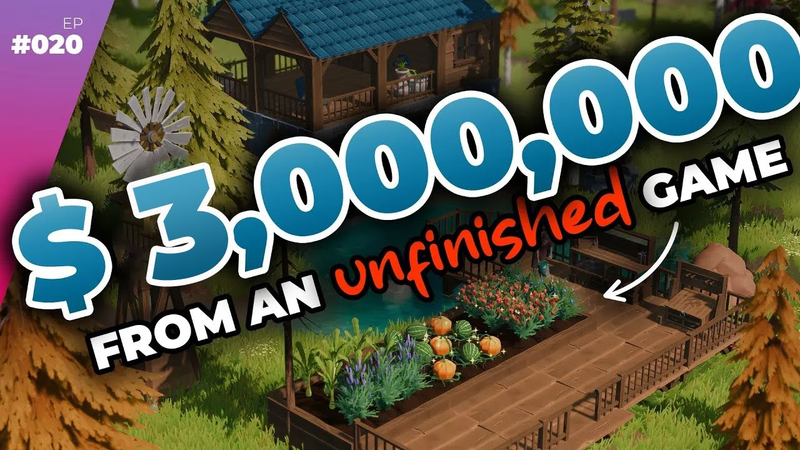 Cover of How He Made $3,000,000 From His Indie Game — Full Time Game Dev Podcast Ep. 020