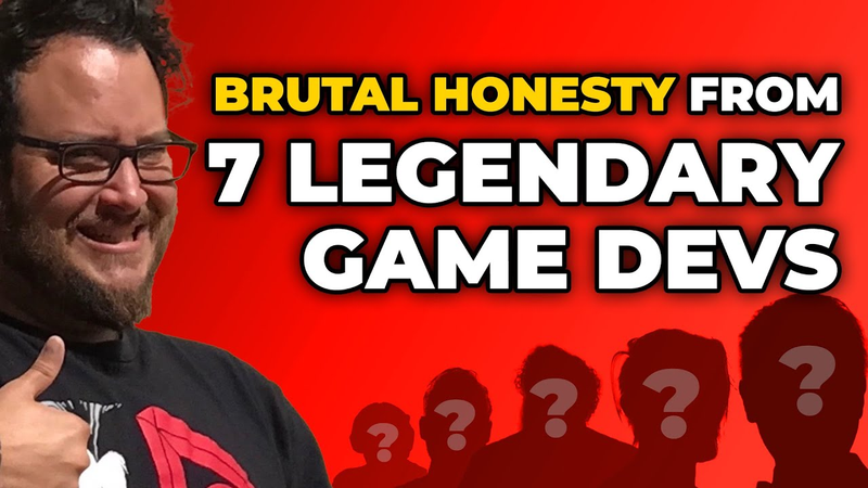 Cover of BRUTAL Honesty From 7 Legendary Game Devs (About The State Of The Industry)