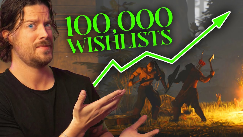 Cover of "I Had 100,000 Wish-lists for my game..." and then THIS Happened...