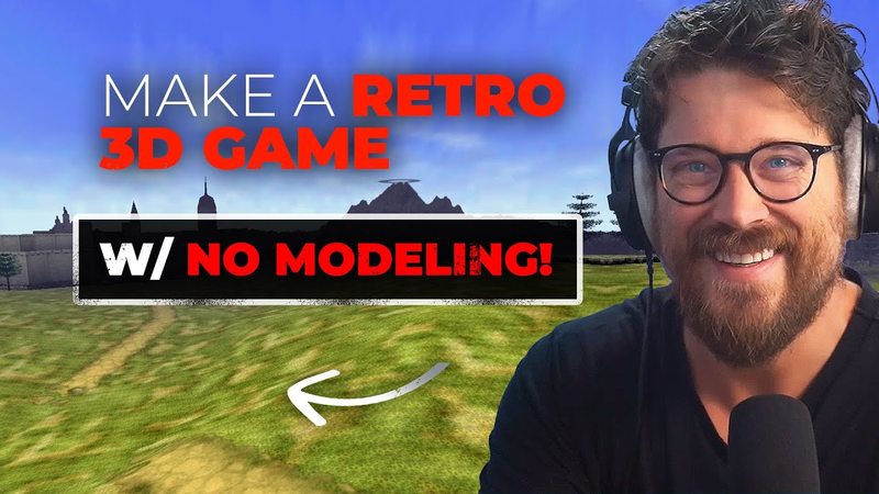 Cover of Retro 3D Game Workshop (No Modeling Experience Required!)