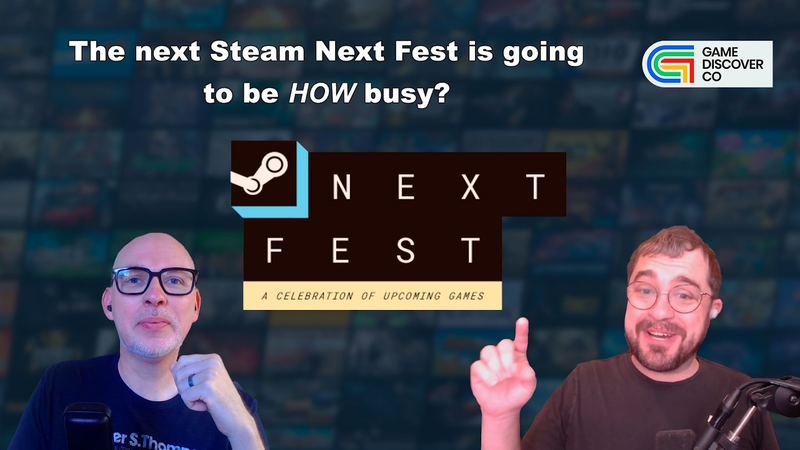 Cover of The next Steam Next Fest is going to be how busy?