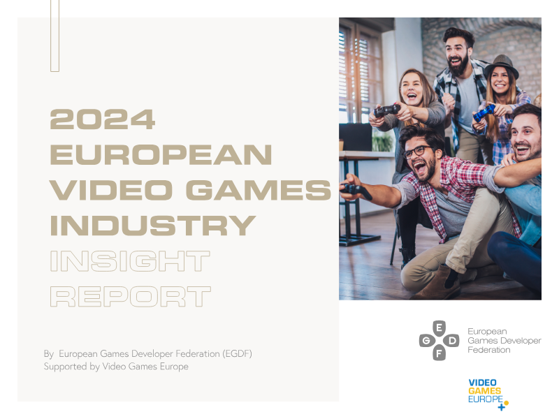 Cover of European Video Games Industry Insight Report: 2024