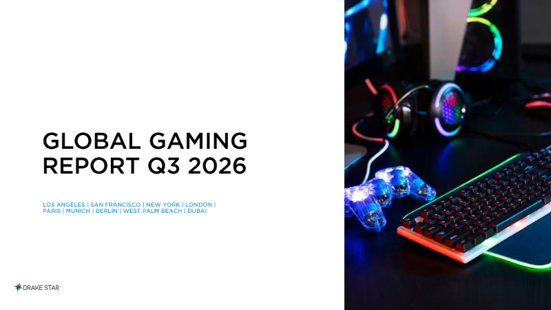 Cover of Global Gaming Report: Q3 2026