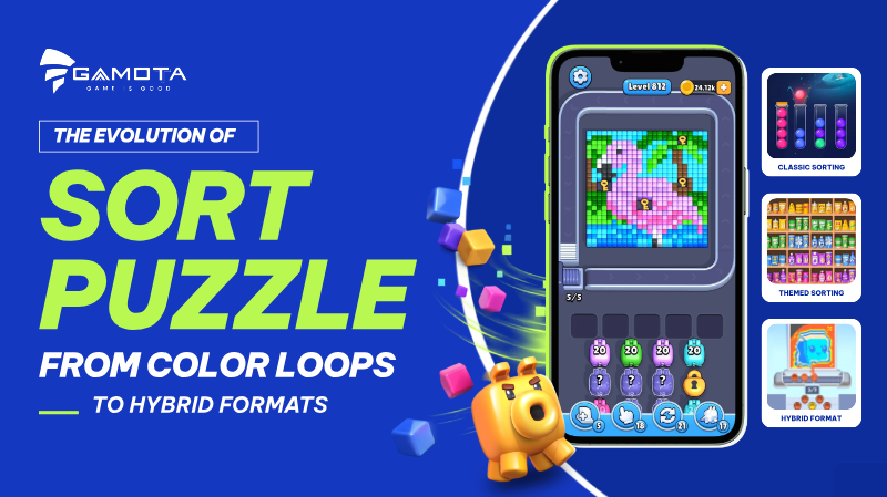 Cover of The Evolution of Sort Puzzle: From Color Loops to Hybrid Formats