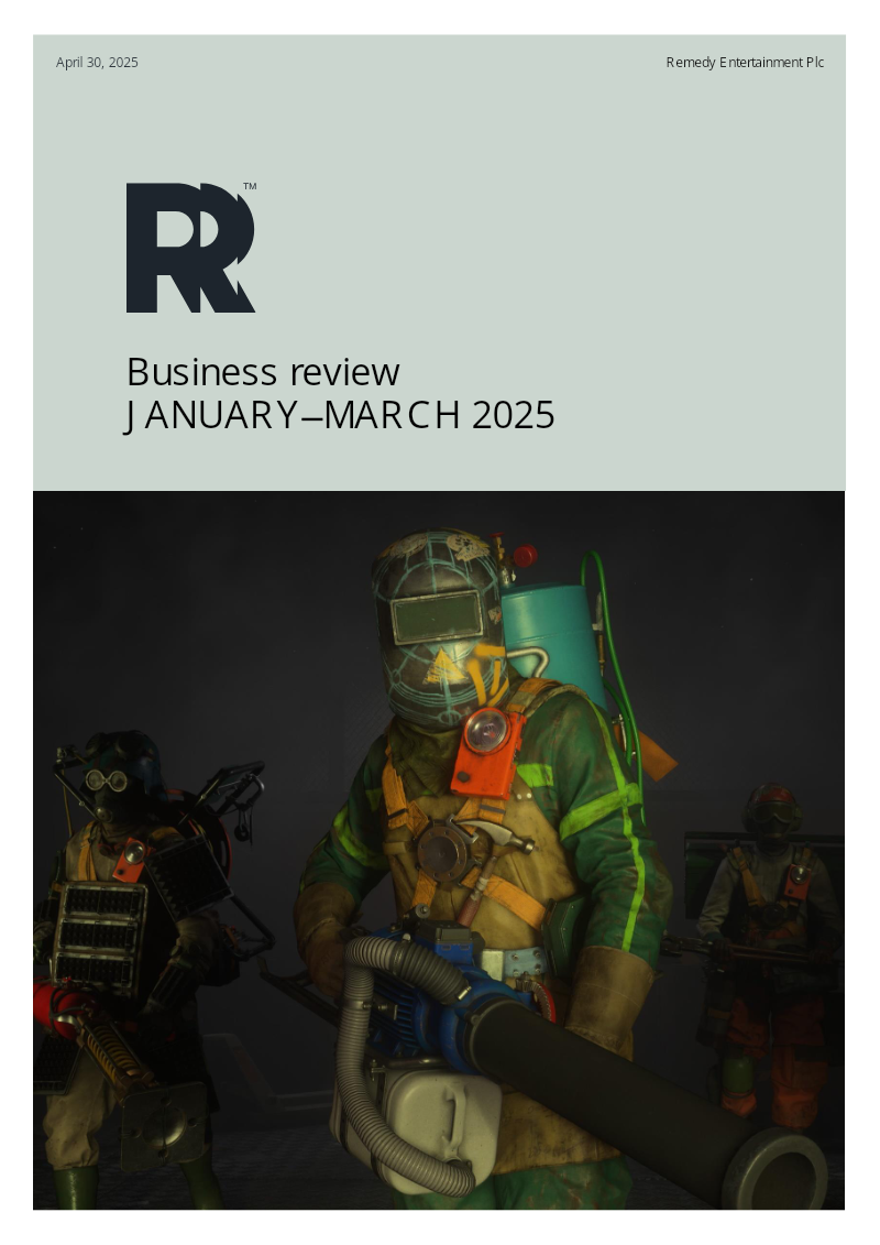 Cover of Remedy Entertainment Business Review: January-March 2025