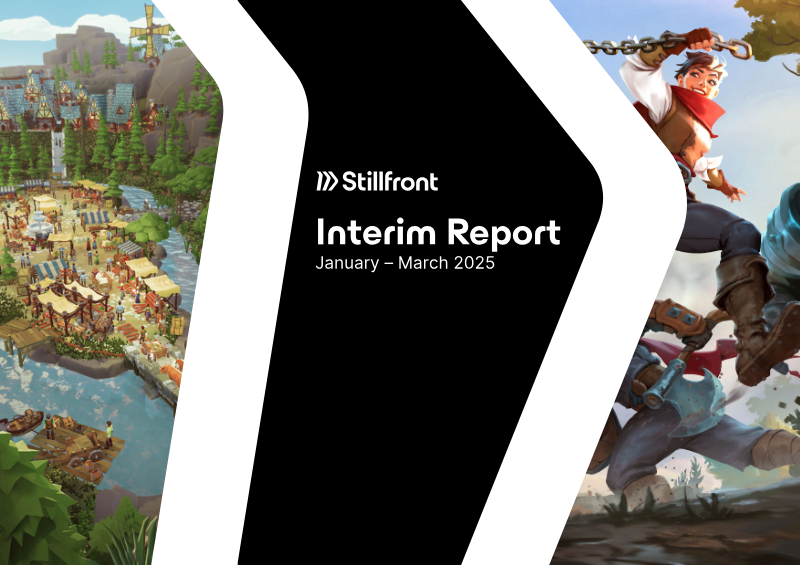 Cover of Stillfront Group Q1 2025 Interim Report
