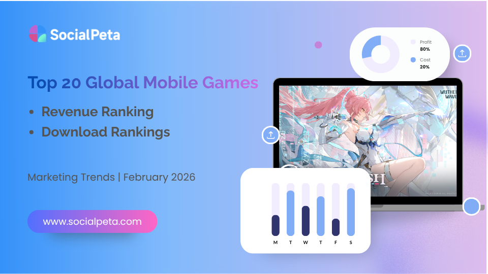 Cover of Top Mobile Games with Maximum Downloads: February 2026