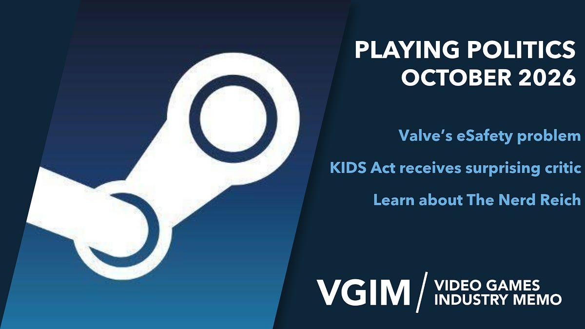 Cover of Valve’s eSafety Problem: Playing Politics