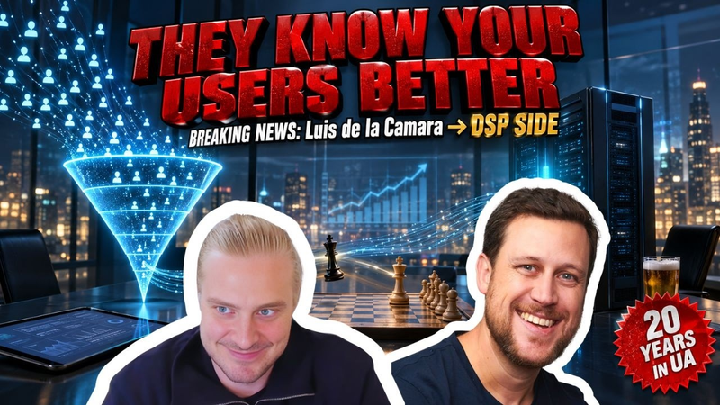 Cover of 🎯 20 years' experience: Luis de la Camara on WHY the networks know your users better than YOU!