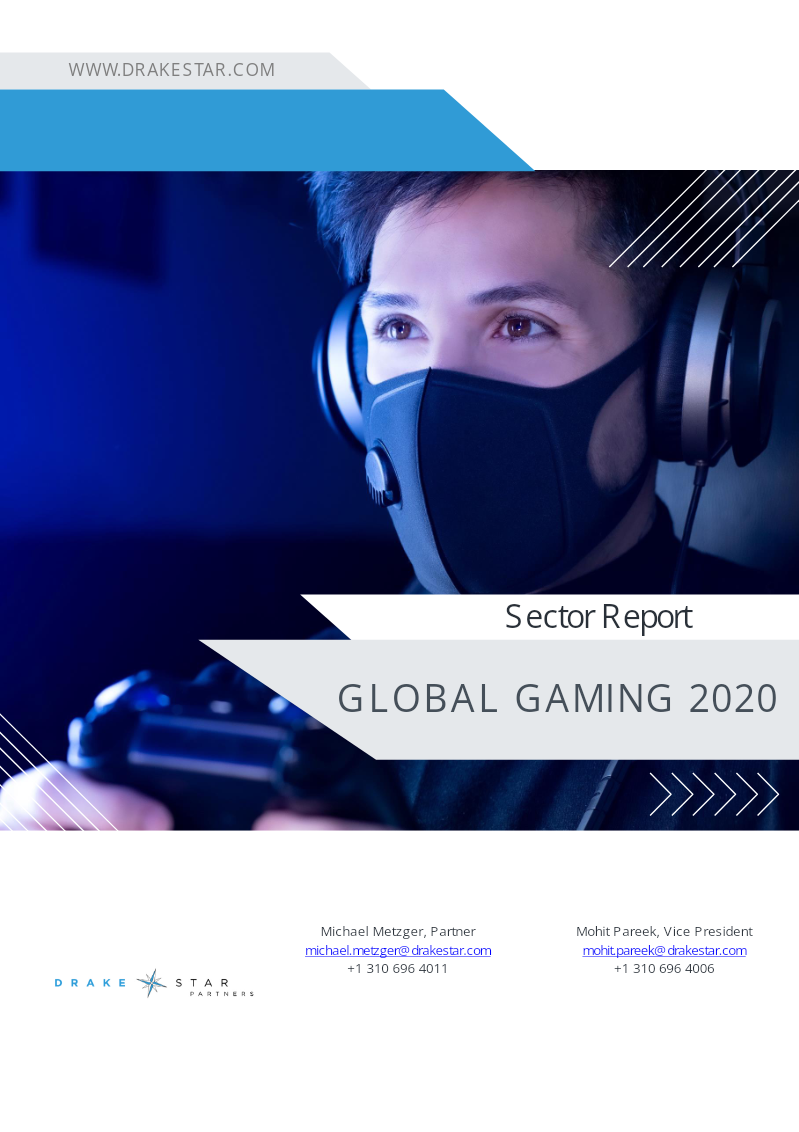 Cover of Global Gaming 2020: Sector Report
