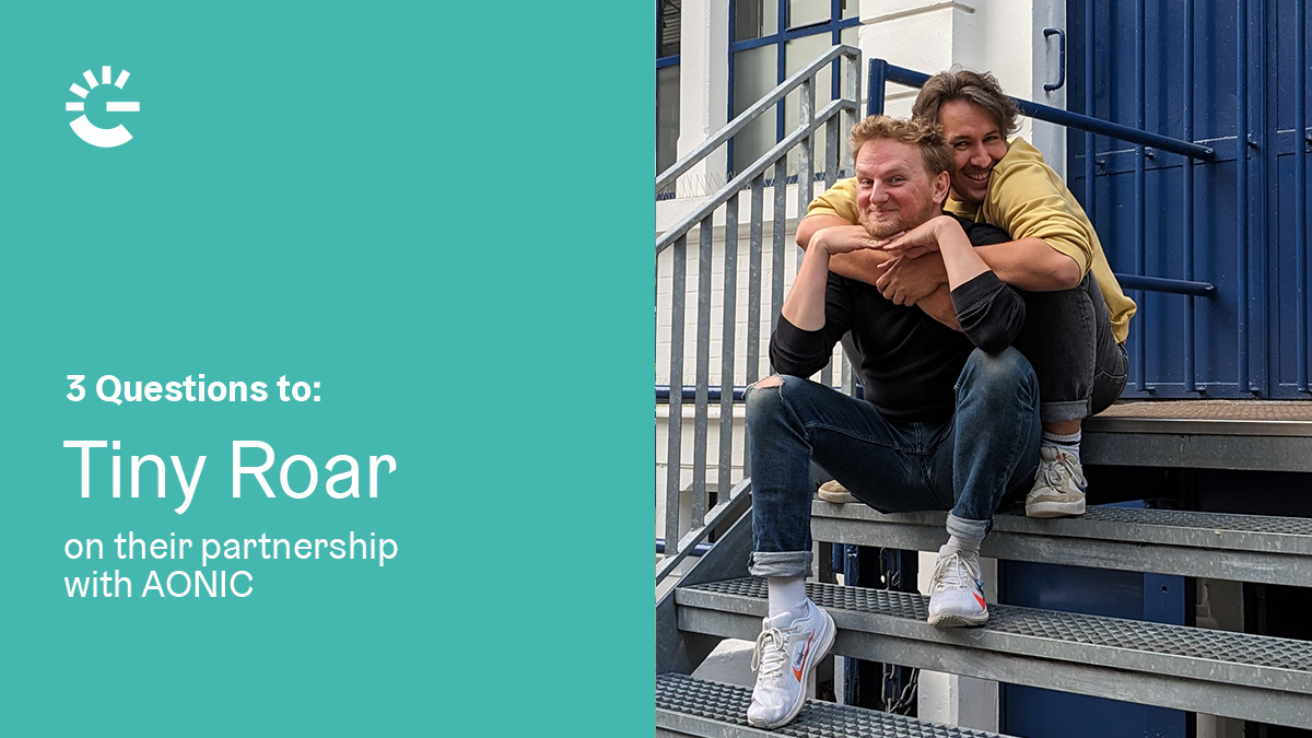 Cover of Three Questions to: Tiny Roar on Their Partnership with AONIC
