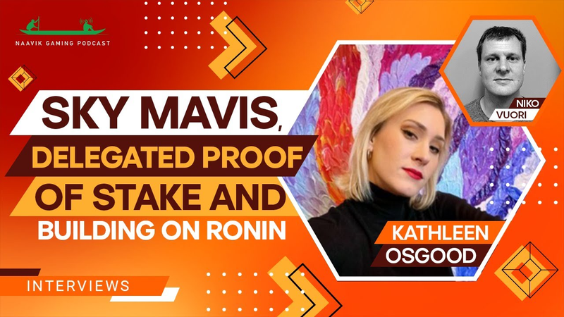 Cover of Sky Mavis, Delegated Proof of Stake and Building on Ronin