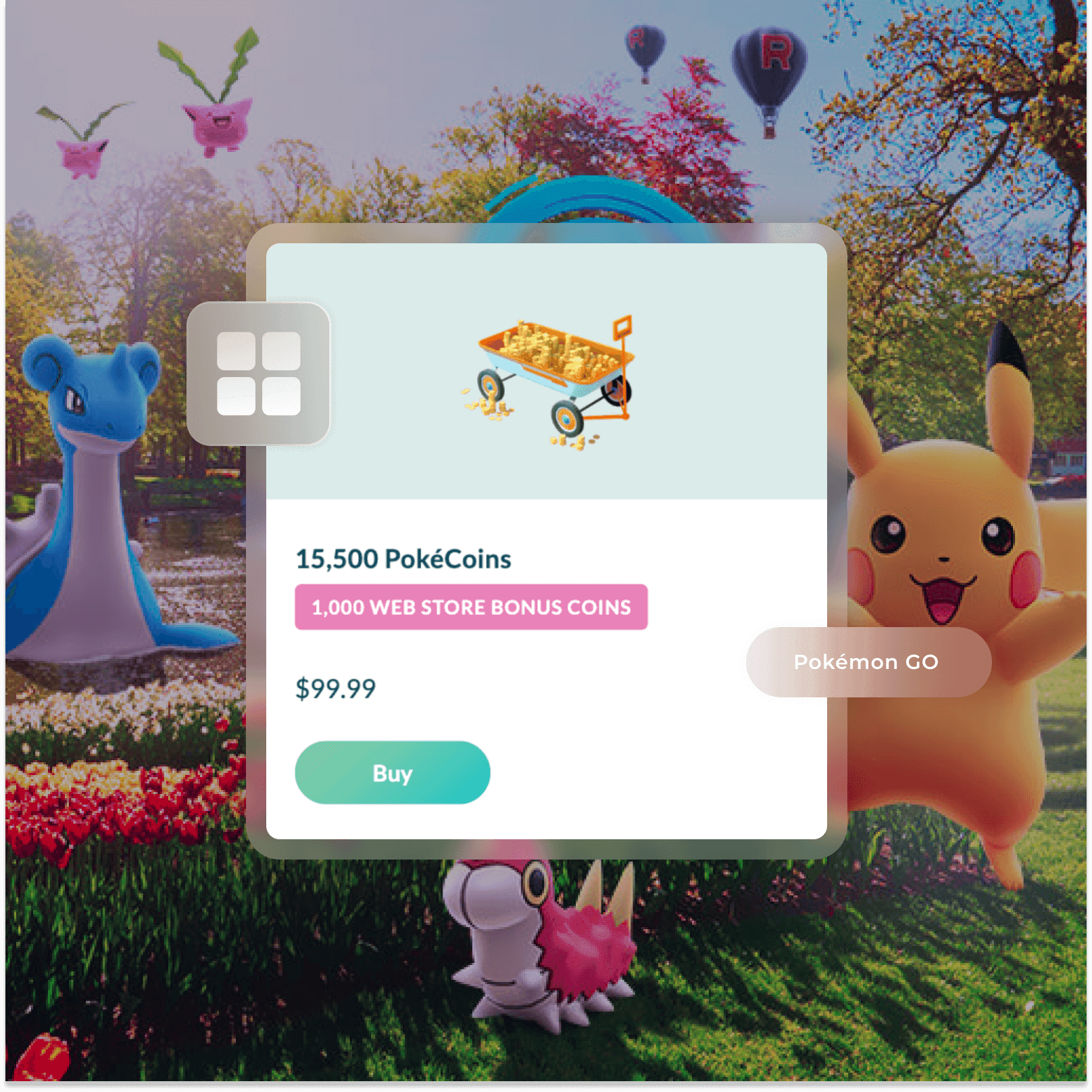 Cover of Web Store Walkthroughs: Pokemon Go by Niantic
