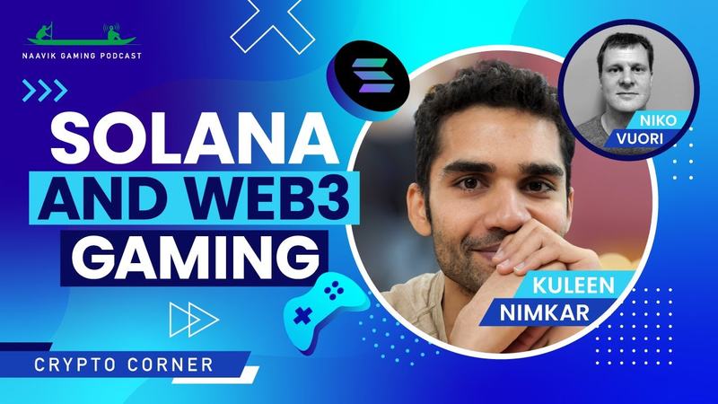 Cover of Solana and Web3 Gaming - Naavik Gaming Podcast