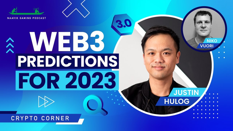 Cover of Web3 Predictions for 2023 - Naavik Gaming Podcast
