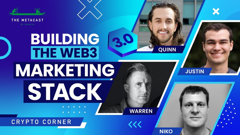 Cover of Building the Web3 Marketing Stack - The Metacast by Naavik