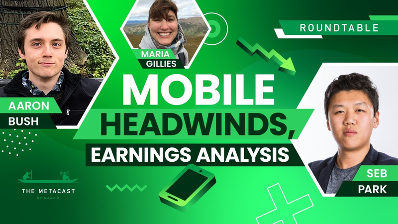 Cover of How Mobile Gaming Headwinds Affected Take-Two and EA - The Metacast by Naavik
