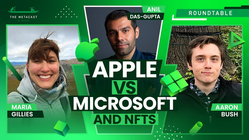 Cover of Will Apple’s NFT Guidelines Kill Crypto Mobile Games? - The Metacast by Naavik