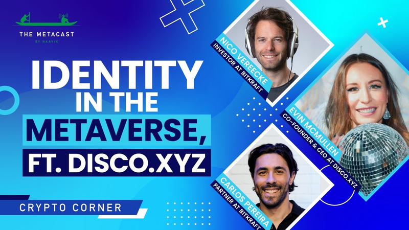 Cover of Identity in the Metaverse, ft. Disco.xyz : The Metacast by Naavik