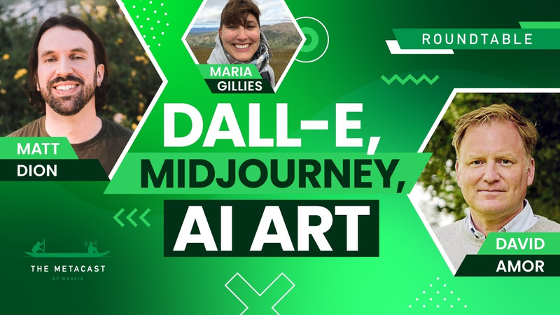 Cover of AI Art: DALL-Eks or High-value Disruptive Innovation? - The Metacast by Naavik