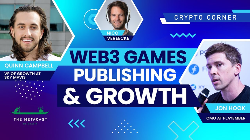 Cover of A Deep Dive into Web3 Game Publishing, Growth & UA - The Metacast by Naavik