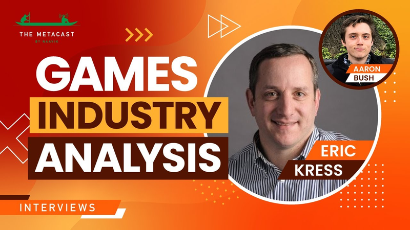 Cover of Eric Kress: Dissecting The Video Game Market - The Metacast by Naavik