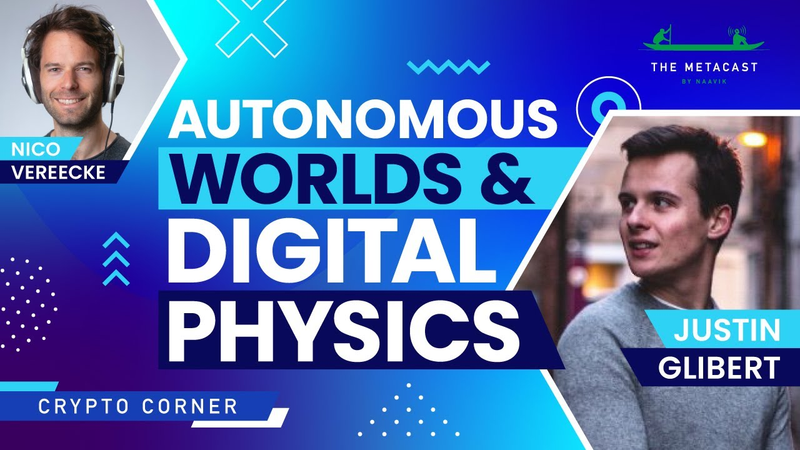 Cover of Autonomous Worlds and Digital Physics with 0xPARC- The Metacast by Naavik