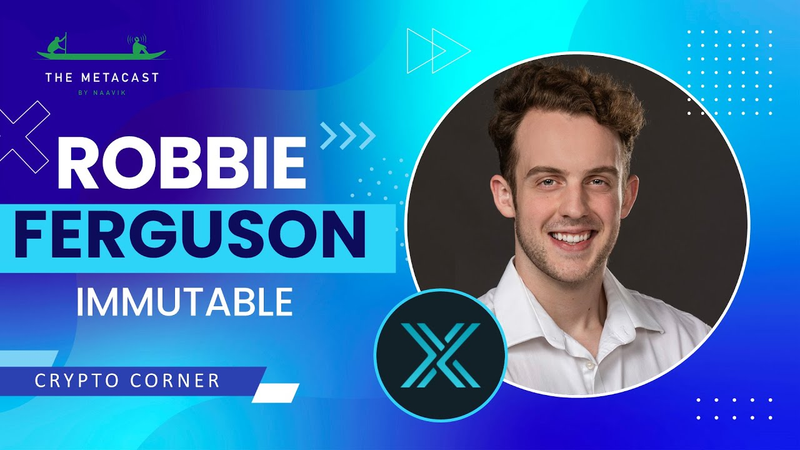 Cover of Robbie Ferguson: How to Design and Scale Blockchain-Powered Game Economies - The Metacast by Naavik