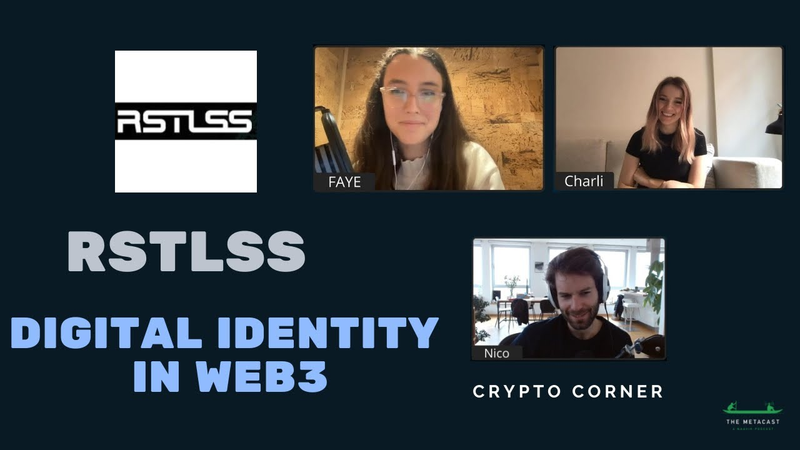 Cover of RSTLSS: Digital Identity in Web3 - The Metacast by Naavik