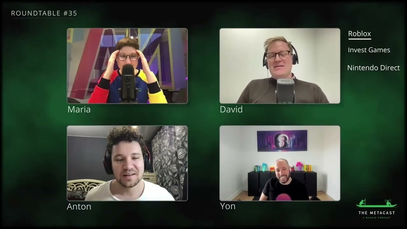 Cover of The Metacast by Naavik: Roundtable #35 - Roblox’s Results, 2021 Global Gaming Deals, Nintendo Direct