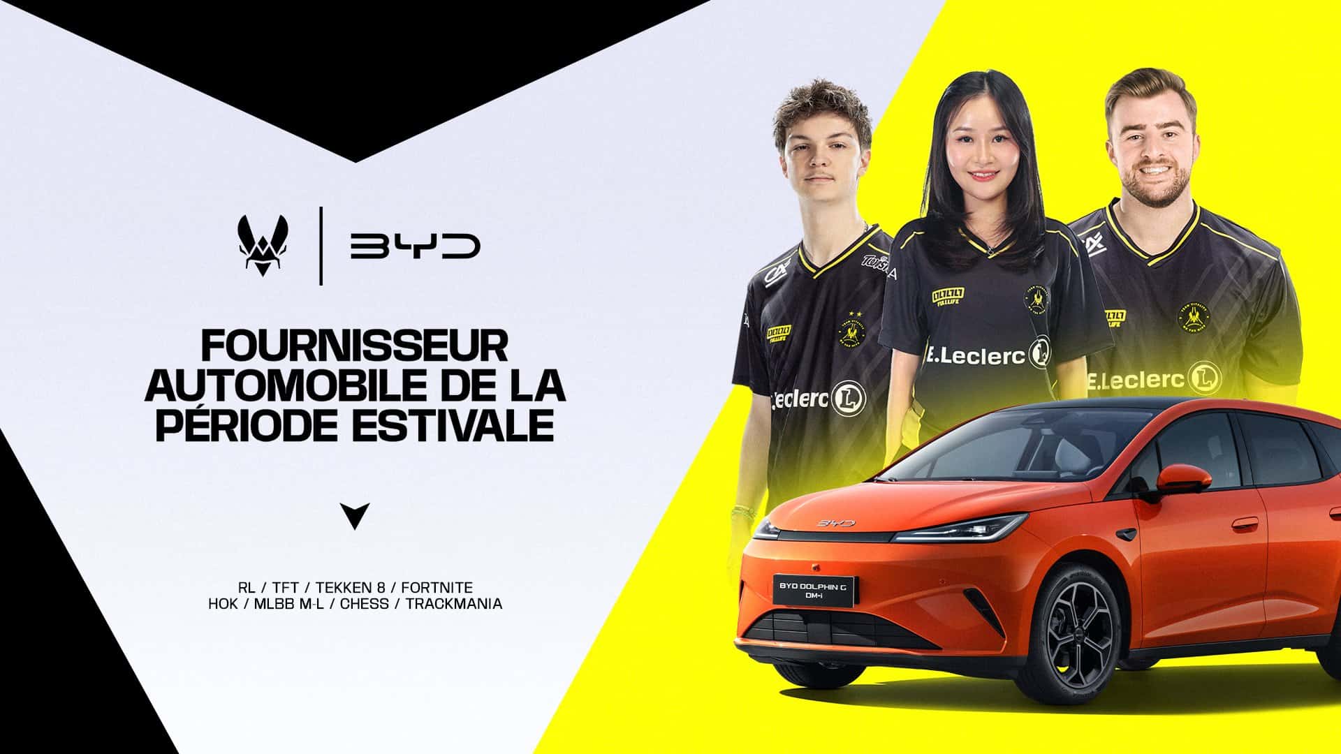Cover of BYD France Becomes Team Vitality’s Official Vehicle Supplier
