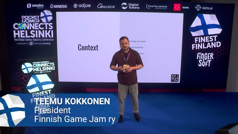 Cover of Game Jam Culture at the Workplace - Teemu Kokkonen, Finnish Game Jam.