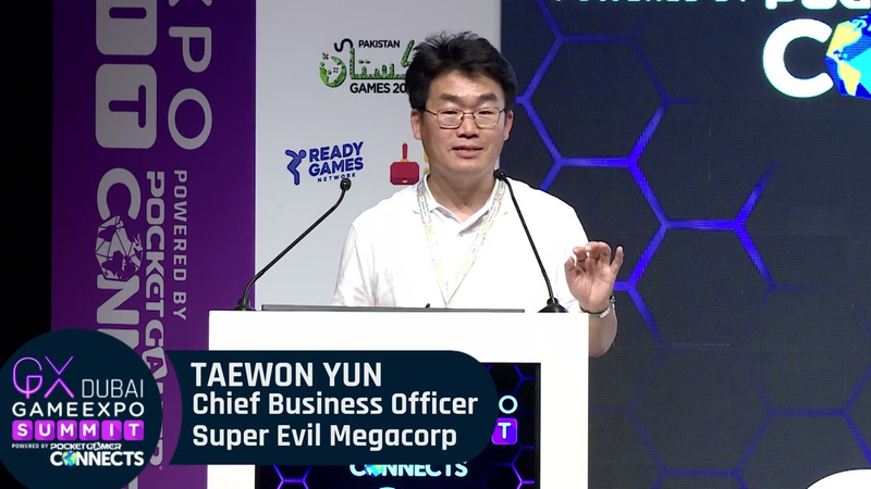 Cover of Building a Living, Breathing MMO With Gen AI & Web3 - Taewon Yun, Super Evil Megacorp