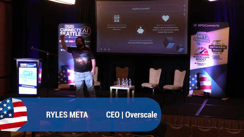 Cover of Session: NFTs That Gamers love: Delivering Unprecedented Value to Users - Ryles Meta, Overscale