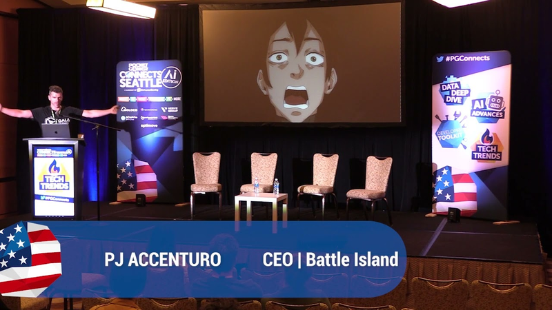 Cover of Session: Why The Future of Entertainment Will Be Web3 - PJ Accetturo, Battle Island