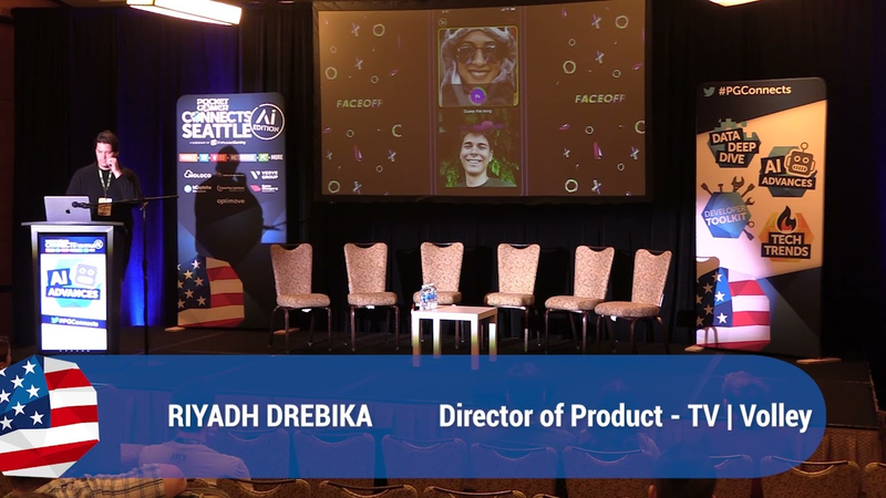 Cover of Session: Re-imagining Gaming Using Voice AI, Riyadh Drebika, Volley