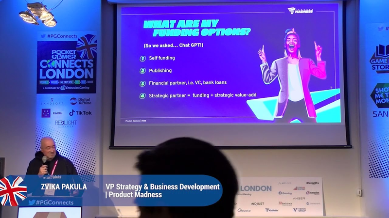 Cover of Funding Early Stage Gaming - Zvika Pakula, Product Madness