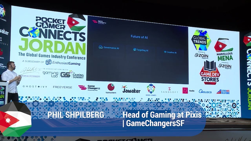Cover of Trends in AI for UA in Mobile Games - Phil Shpilberg, Head of Gaming at Pixis, GameChangersSF