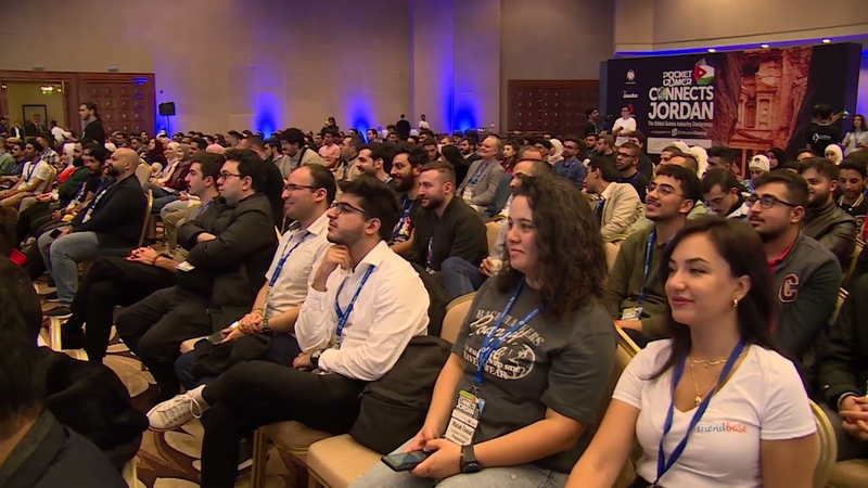 Cover of Chris James and Nour Khrais welcome everybody to Pocket Gamer Connects Jordan 2022